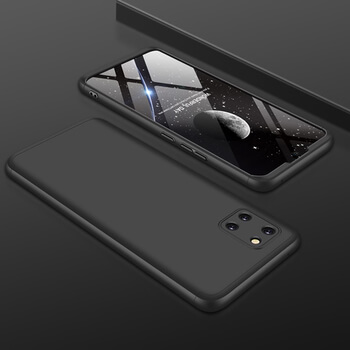 Ochranný 360° celotělový plastový kryt pro Samsung Galaxy Note 10 Lite - růžový