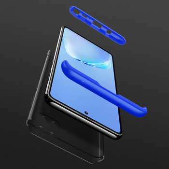 Ochranný 360° celotělový plastový kryt pro Samsung Galaxy Note 10 Lite - růžový