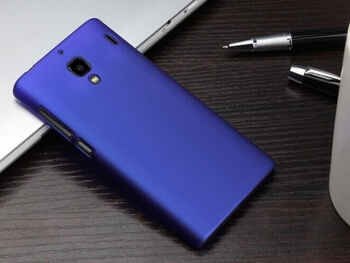 Plastový obal pro Xiaomi Mi 4 - tmavě modrý
