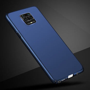 Ochranný plastový kryt pro Xiaomi Redmi Note 9 Pro - tmavě modrý