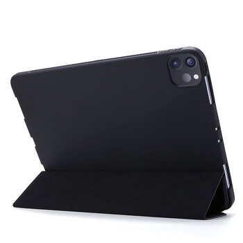 2v1 Smart flip cover + zadní silikonový ochranný obal pro Apple iPad Pro 12.9" 2020 (4.generace) - černý