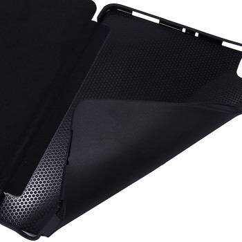 2v1 Smart flip cover + zadní silikonový ochranný obal pro Apple iPad Pro 12.9" 2020 (4.generace) - zlatý