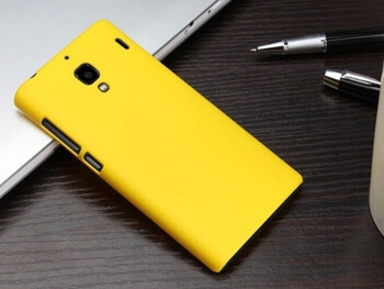 Plastový obal pro Xiaomi Mi 4 - žlutý