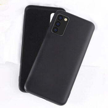 Extrapevný silikonový ochranný kryt pro Samsung Galaxy A41 A415F - černý