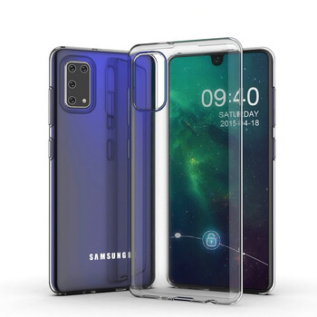 Silikonový obal pro Samsung Galaxy A41 A415F - průhledný