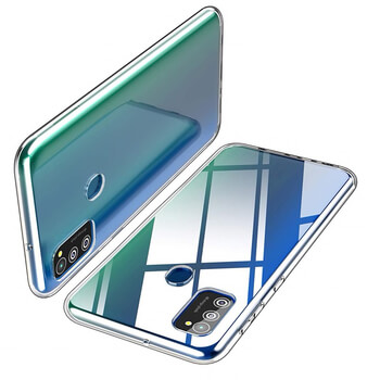 Silikonový obal pro Samsung Galaxy A21s - průhledný