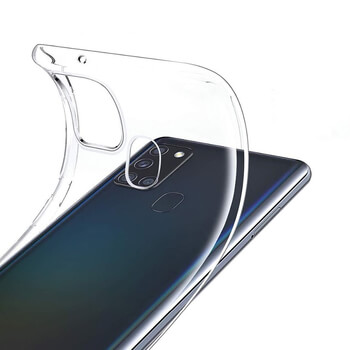 Silikonový obal pro Samsung Galaxy A21s - průhledný