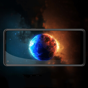 3D ochranné tvrzené sklo s rámečkem pro Samsung Galaxy A21s - černé