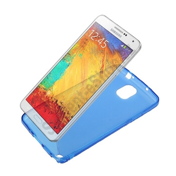 Silikonový ochranný obal S-line pro Samsung Galaxy Note 3 N9005 - modrý