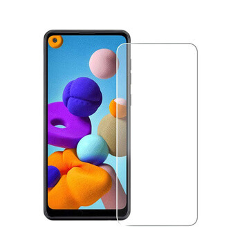 3x Ochranné tvrzené sklo pro Samsung Galaxy A21s - 2+1 zdarma