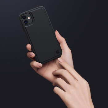 Silikonové pouzdro Nillkin s magnetem pro bezdrátové nabíjení pro Apple iPhone 11 Pro - černé