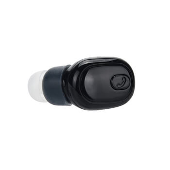 Neviditelné bezdrátové bluetooth handsfree mikrosluchátko s mikrofonem černá