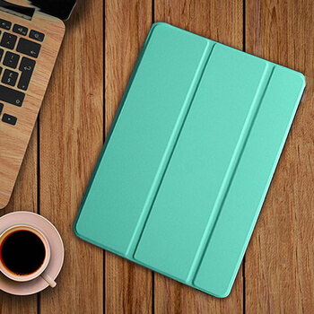 2v1 Smart flip cover + zadní silikonový ochranný obal pro Apple iPad Pro 11" 2020 (2.generace) - zelený