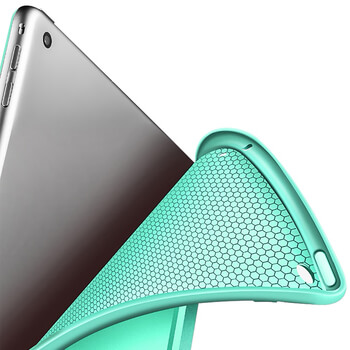 2v1 Smart flip cover + zadní silikonový ochranný obal pro Apple iPad Pro 11" 2020 (2.generace) - zelený