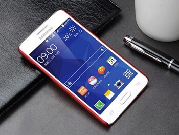 Plastový obal pro Samsung Galaxy Core 2 G355 - červený