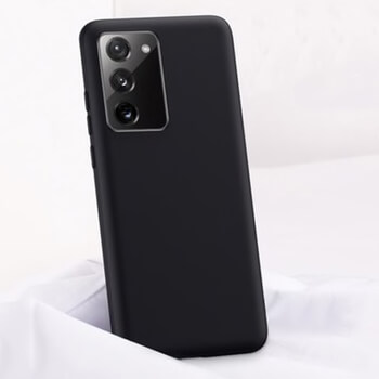 Extrapevný silikonový ochranný kryt pro Samsung Galaxy Note 20 Ultra - černý