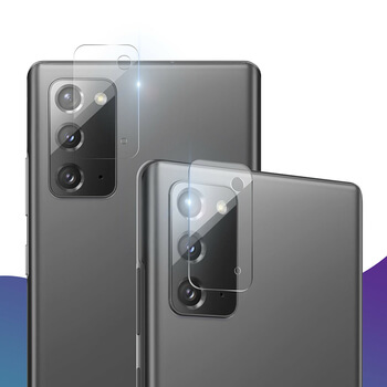 3x Ochranné sklo na čočku fotoaparátu a kamery pro Samsung Galaxy Note 20 - 2+1 zdarma
