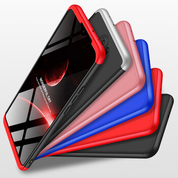 Ochranný 360° celotělový plastový kryt pro Xiaomi Redmi 9 - černý