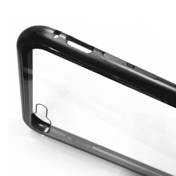 Ochranný kryt s hliníkovým magnetickým rámečkem a ochraným sklem pro Apple iPhone 8 - černý