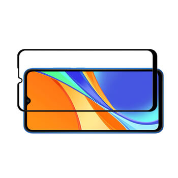 3D ochranné tvrzené sklo s rámečkem pro Xiaomi Redmi 9C - černé