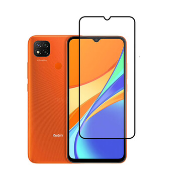 3D ochranné tvrzené sklo s rámečkem pro Xiaomi Redmi 9C - černé