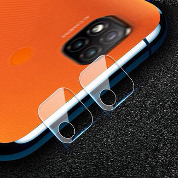 3x Ochranné sklo na čočku fotoaparátu a kamery pro Xiaomi Redmi 9C - 2+1 zdarma