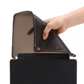 2v1 Smart flip cover + zadní silikonový ochranný obal pro Apple iPad 10.2" 2020 (8. generace) - tmavě modrý