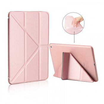 2v1 Smart flip cover + zadní silikonový ochranný obal pro Apple iPad Air 4 10.9" 2020 - růžový