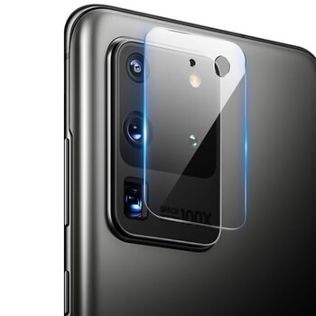 3x Ochranné sklo na čočku fotoaparátu a kamery pro Samsung Galaxy S20 Ultra G988F - 2+1 zdarma