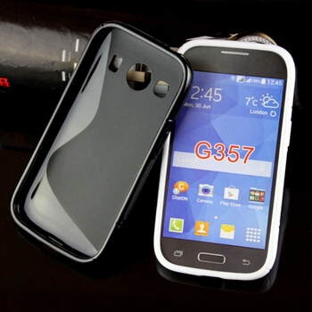 Silikonový ochranný obal S-line pro Samsung Galaxy Ace 4 - černý