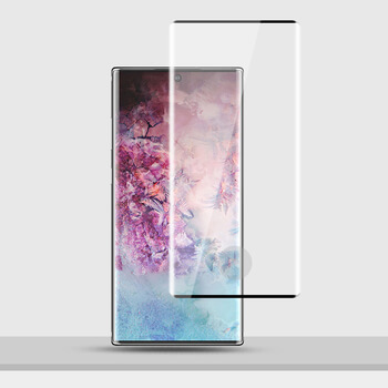 3D ochranné tvrzené sklo pro Samsung Galaxy Note 10+ N975F - černé