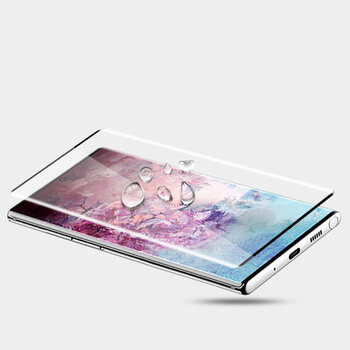 3x 3D ochranné tvrzené sklo pro Samsung Galaxy Note 10+ N975F - černé - 2+1 zdarma