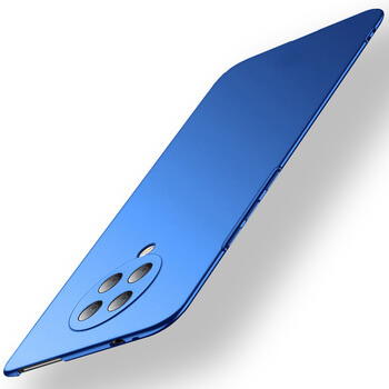 Ochranný plastový kryt pro Xiaomi Poco X3 - modrý