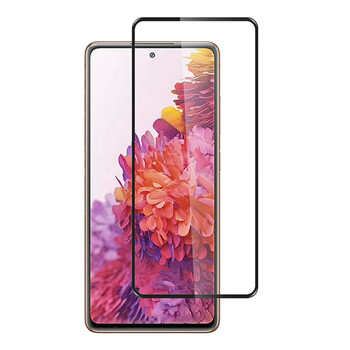 3x 3D tvrzené sklo s rámečkem pro Samsung Galaxy S20 FE - černé - 2+1 zdarma