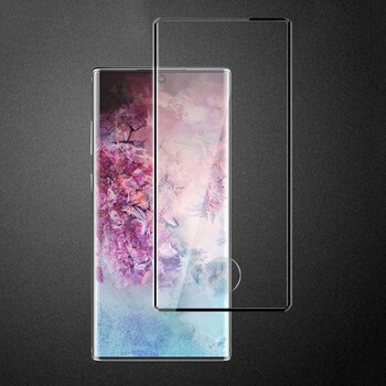 3x 3D ochranné tvrzené sklo pro Samsung Galaxy Note 10 N970F - černé - 2+1 zdarma