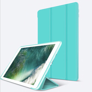 2v1 Smart flip cover + zadní silikonový ochranný obal pro Apple iPad Pro 12.9" 2020 (4.generace) - zelený