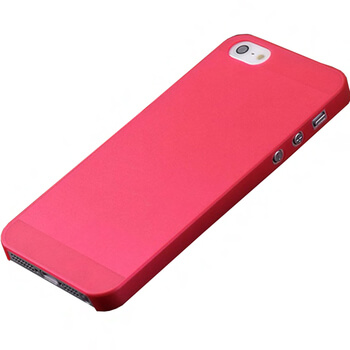 Ultratenký plastový kryt pro Apple iPhone 4/4S - červený