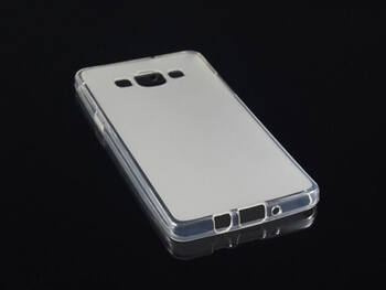 Silikonový mléčný ochranný obal pro Samsung Galaxy A3 A300F - modrý