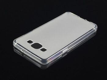 Silikonový mléčný ochranný obal pro Samsung Galaxy A3 A300F - modrý