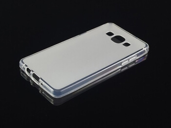 Silikonový mléčný ochranný obal pro Samsung Galaxy A3 A300F - růžový