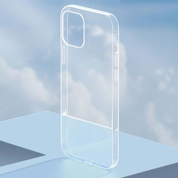 Silikonový obal pro Apple iPhone 12 - průhledný