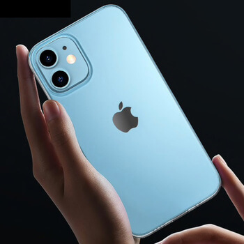 Silikonový obal pro Apple iPhone 12 - průhledný