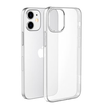 Silikonový obal pro Apple iPhone 12 mini - průhledný