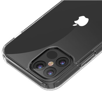 Silikonový obal pro Apple iPhone 12 Pro - průhledný