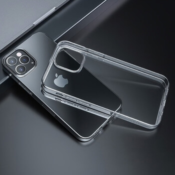 Silikonový obal pro Apple iPhone 12 Pro - průhledný