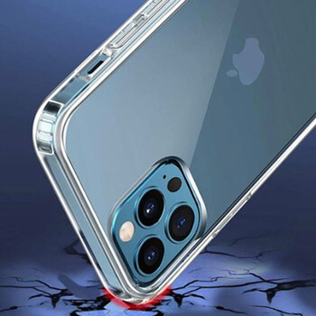 Silikonový obal pro Apple iPhone 12 Pro Max - průhledný