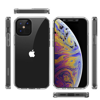 Silikonový obal pro Apple iPhone 12 Pro Max - průhledný