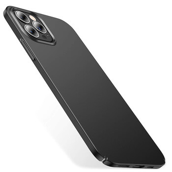 Ochranný plastový kryt pro Apple iPhone 12 Pro - černý