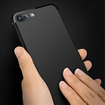 Silikonový matný obal pro Apple iPhone 7 Plus - růžový