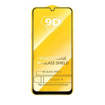 3D ochranné tvrzené sklo s rámečkem pro Samsung Galaxy M21 M215F - černé